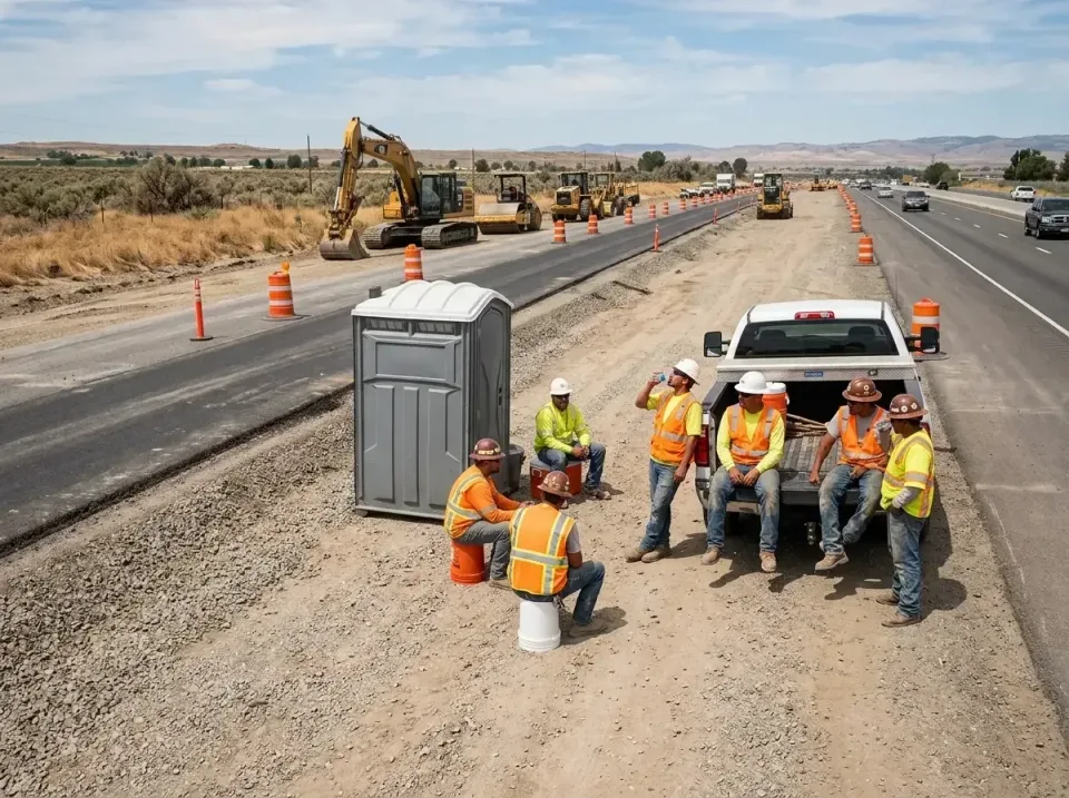 highway-road-construction-crew-007 — frequently asked questions, Porta Potty and Restroom Rentals in Totowa, NJ
